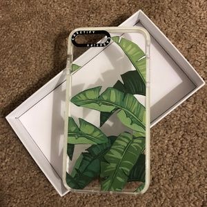 CASETiFY iPhone 8 Plus Case - Palm Leaves
